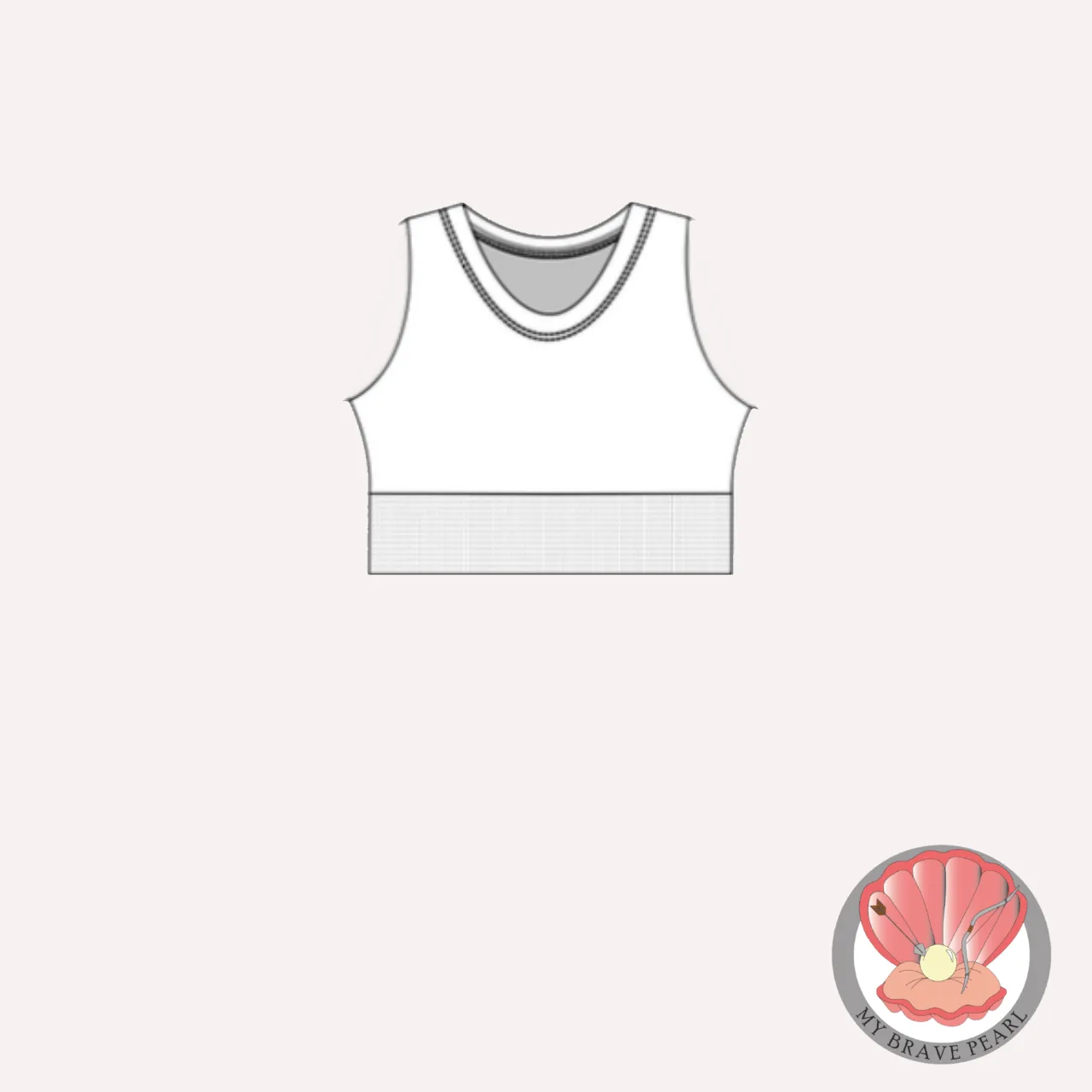 Kids Crop Hoodie