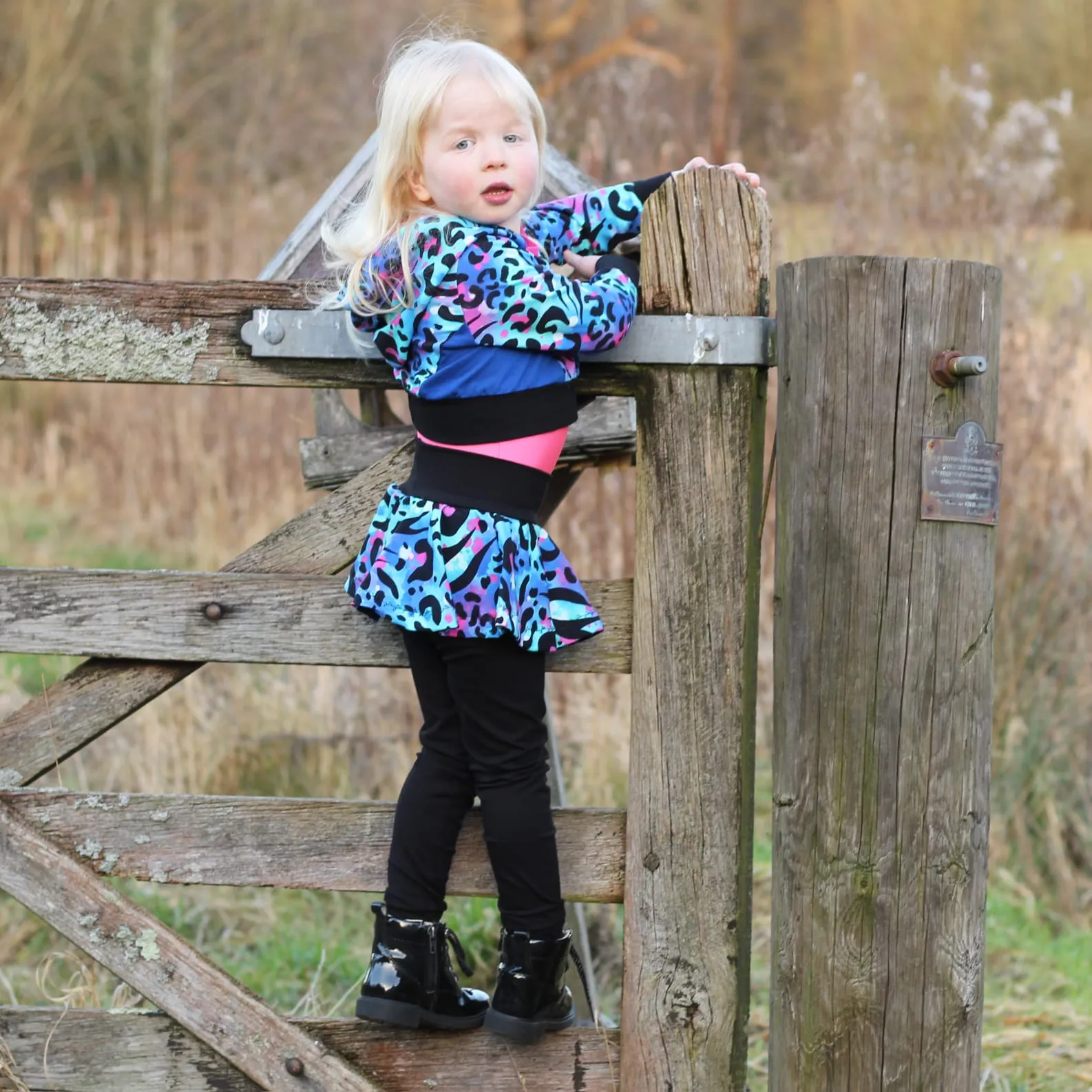 Kids Crop Hoodie