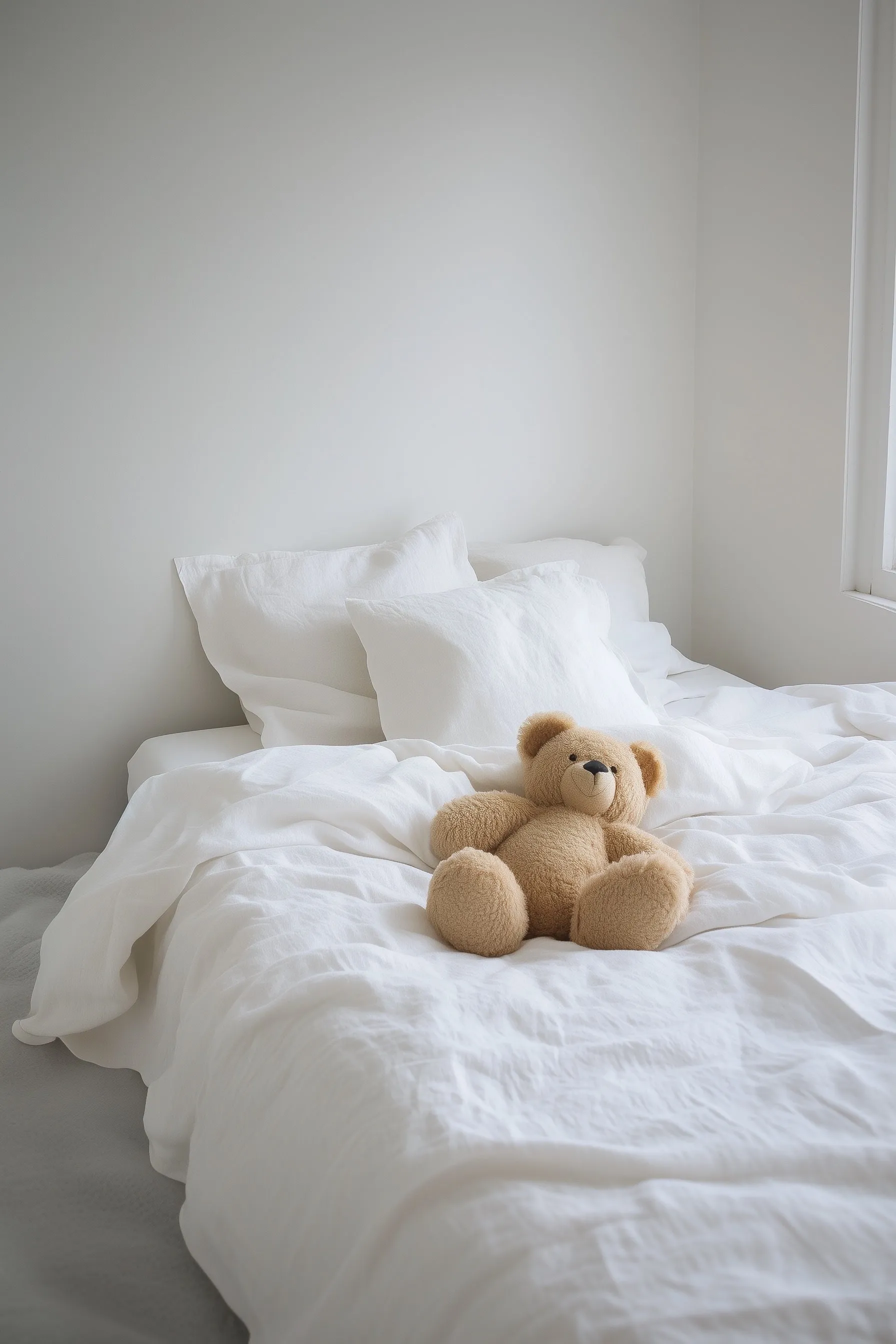 Kids Duvet Cover Set - White