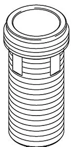 KOHLER K-3002510 Shank, Threaded