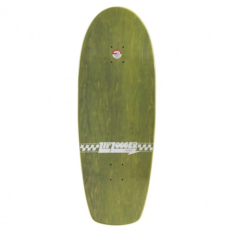 Krooked Zip Zogger Cruiser Shaped Skateboard Deck - 10.75