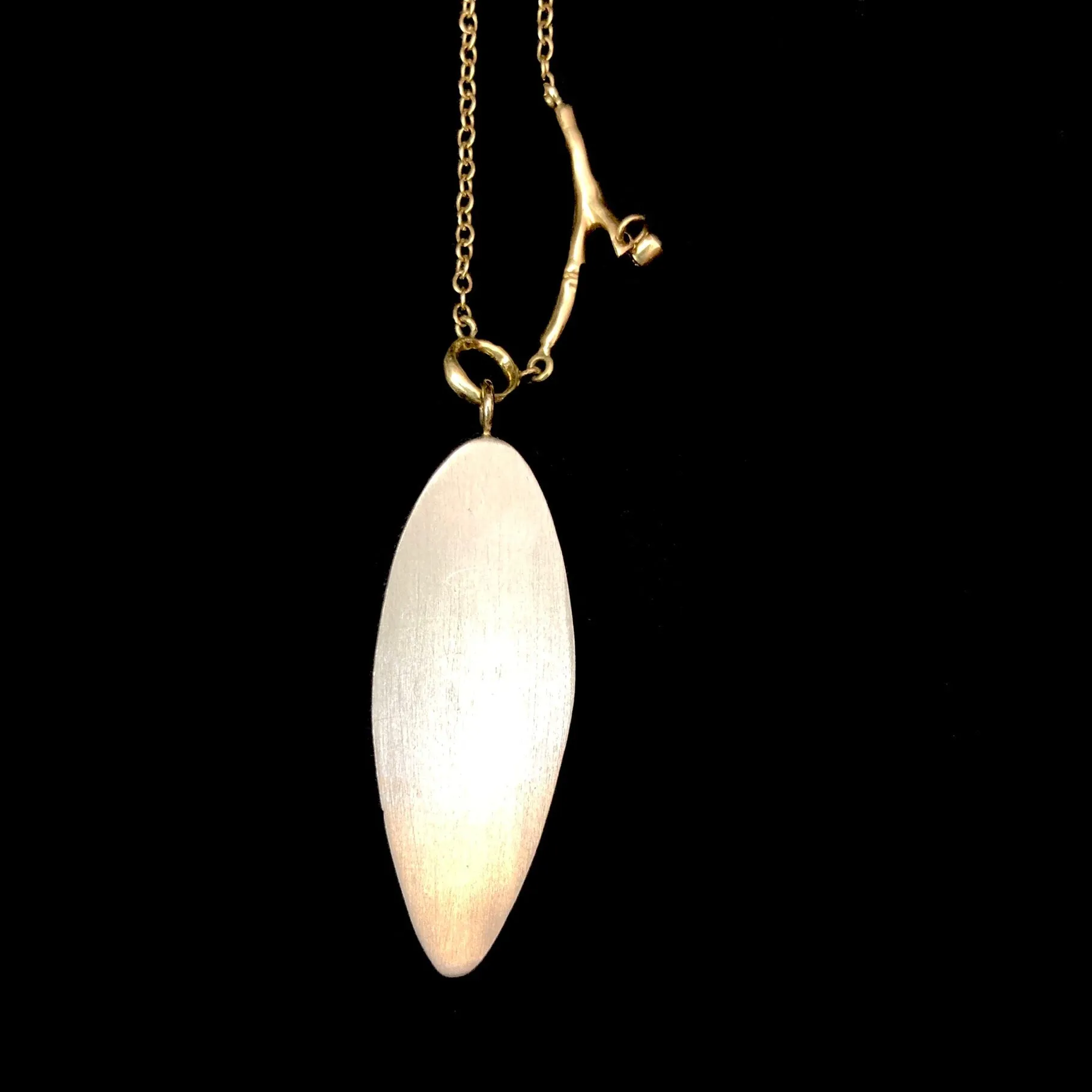 Labradorite Branch Necklace