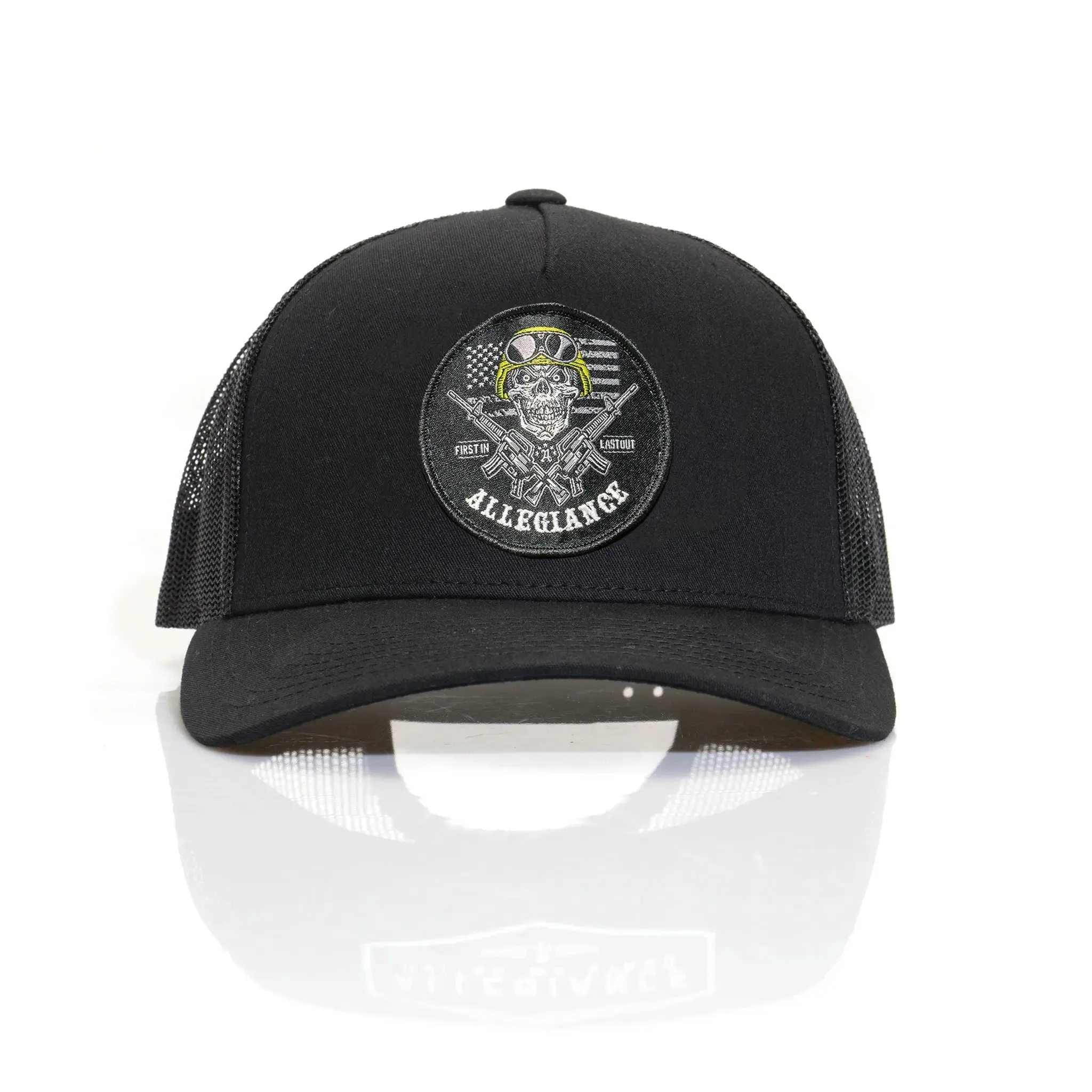 Last Out Curved Trucker