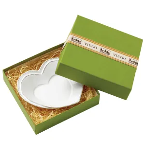Lastra White Heart Dish