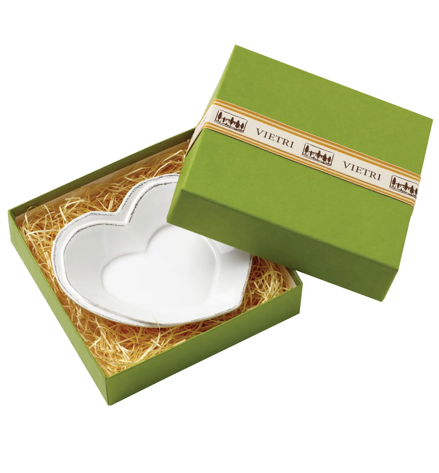 Lastra White Heart Dish