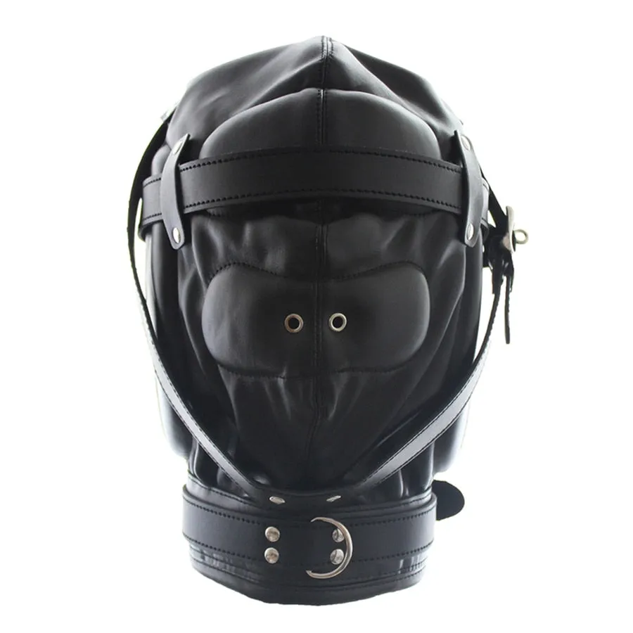 Leather Padded Hood