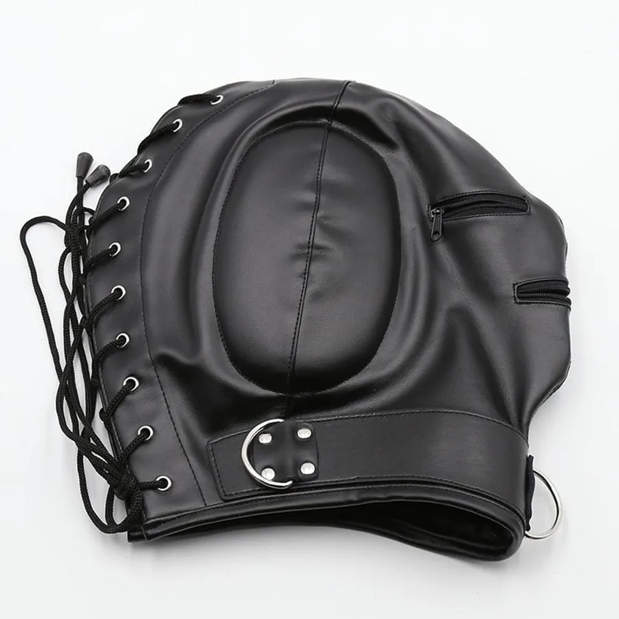 Leather Padded Hood