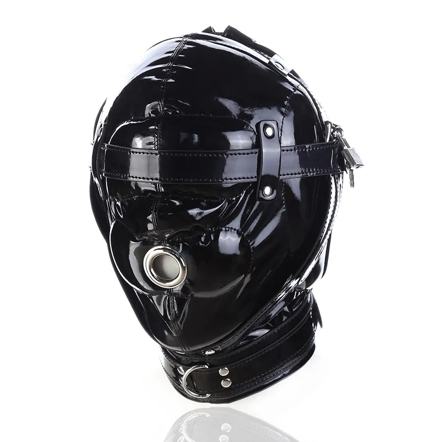 Leather Padded Hood