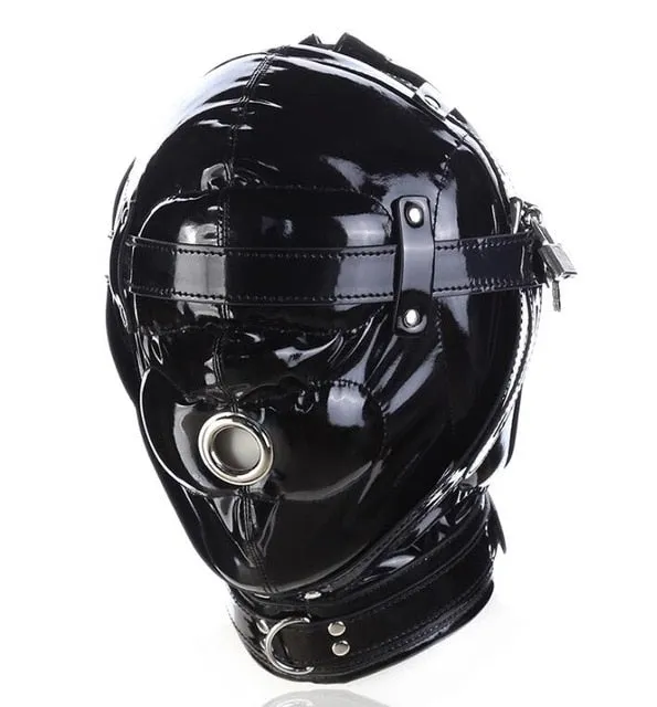 Leather Padded Hood