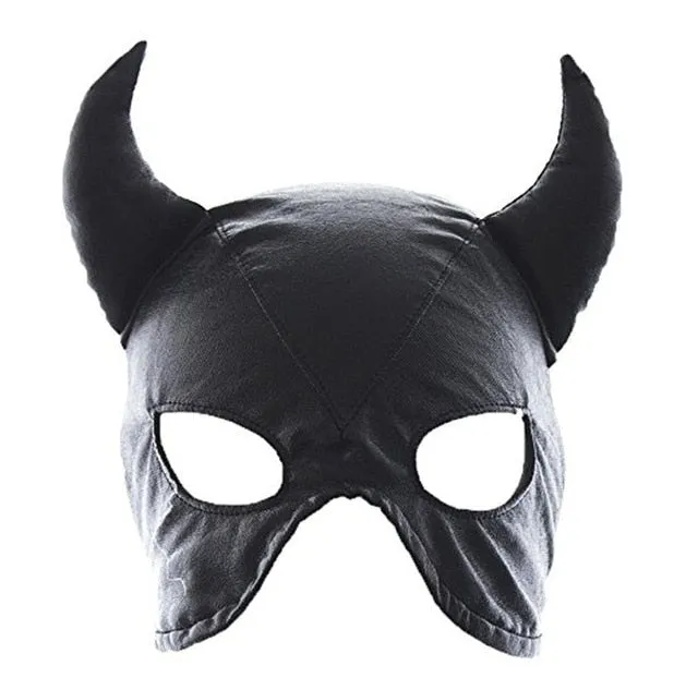 Leather Padded Hood