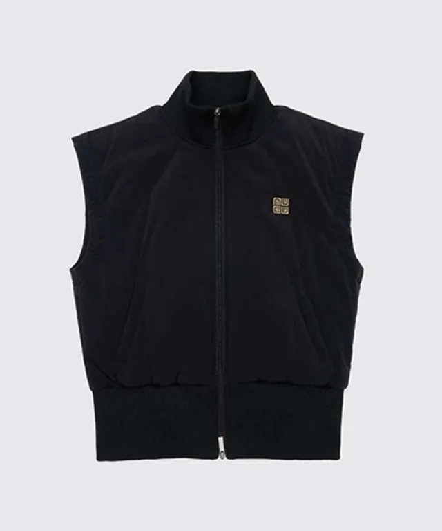 LENUCU Padded Vest - Black