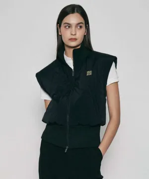 LENUCU Padded Vest - Black
