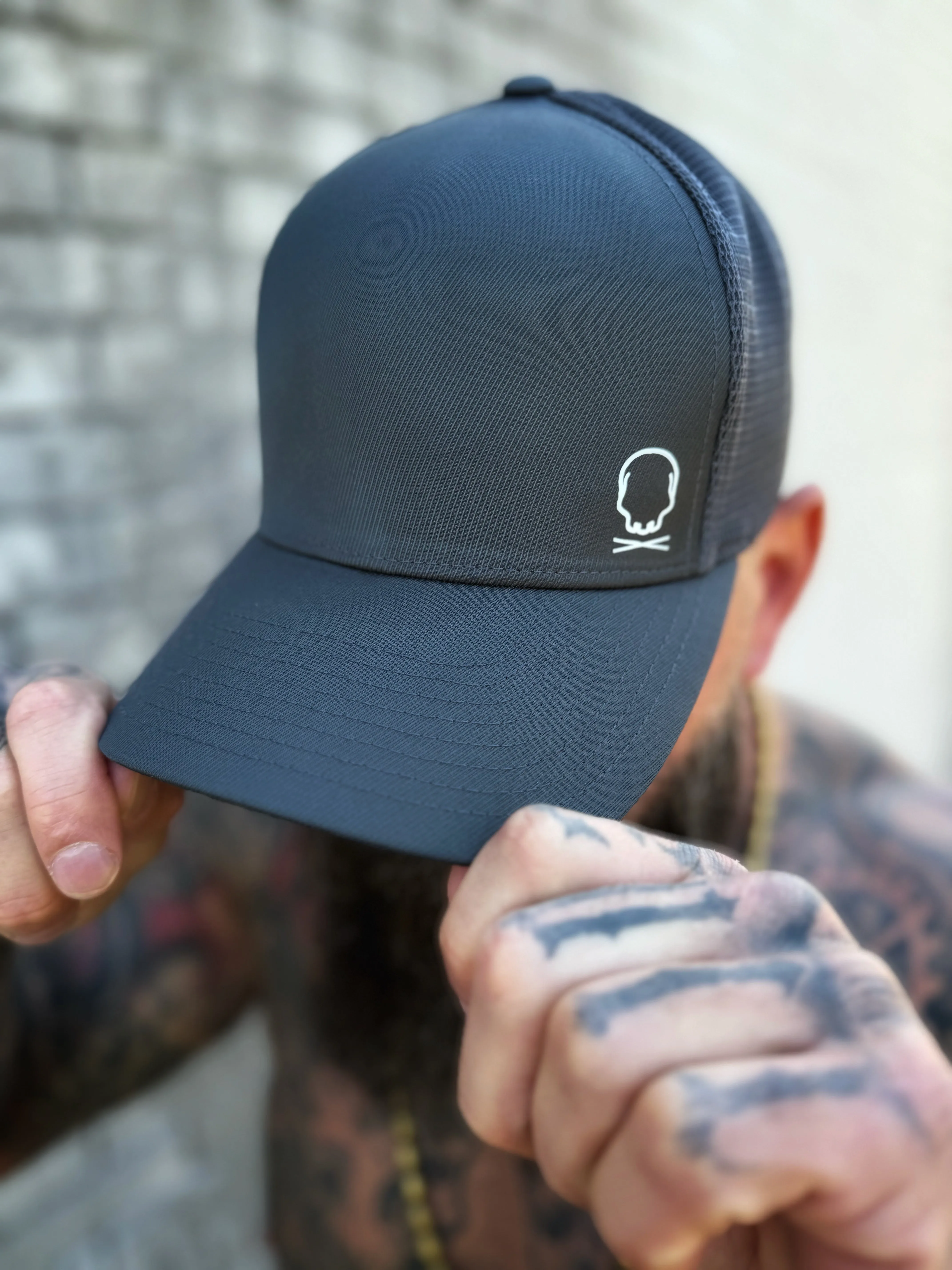 LET 'EM HATE GREY SIDE STYLE FLEXFIT HAT