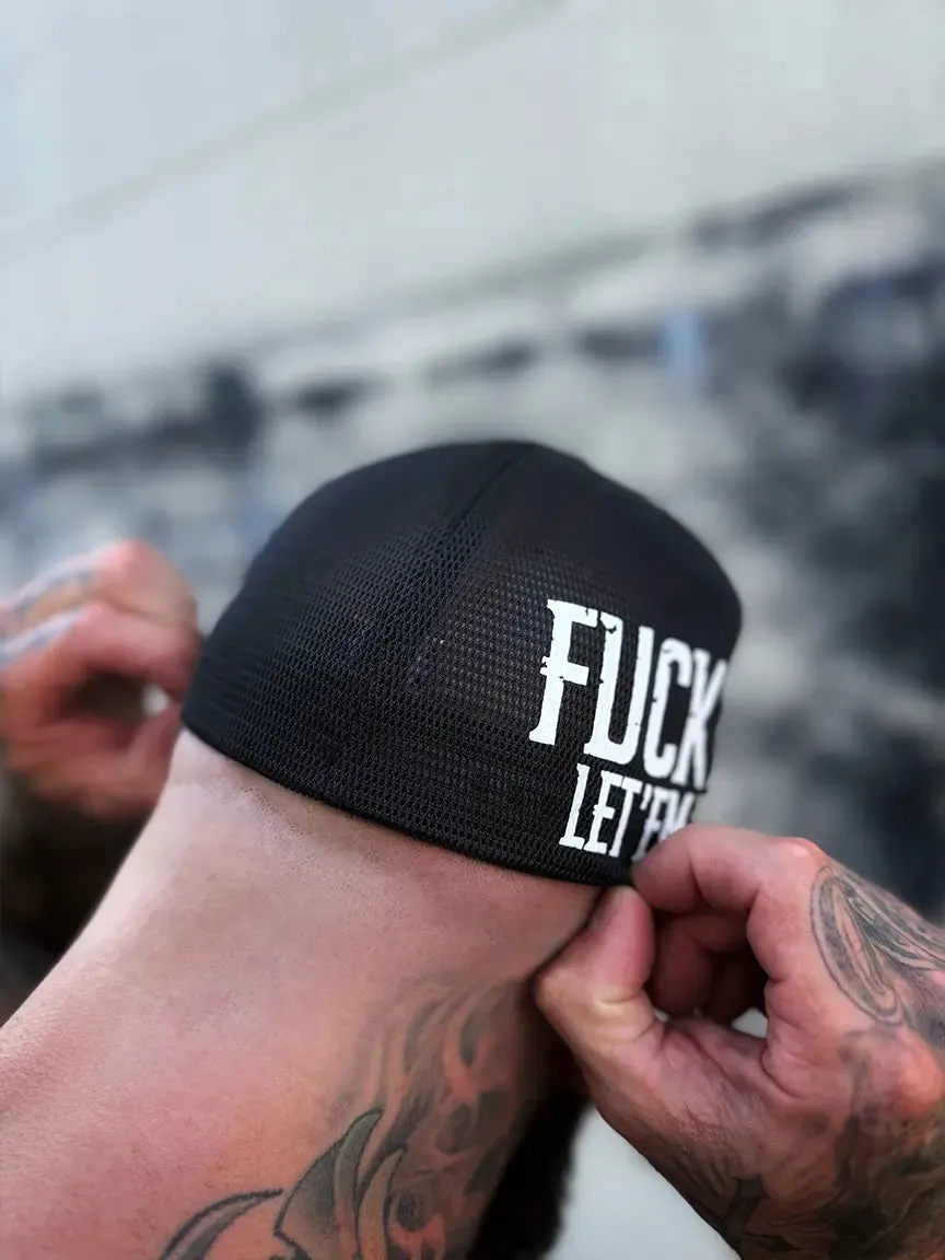LET EM HATE SIDE STYLE FLEXFIT HAT
