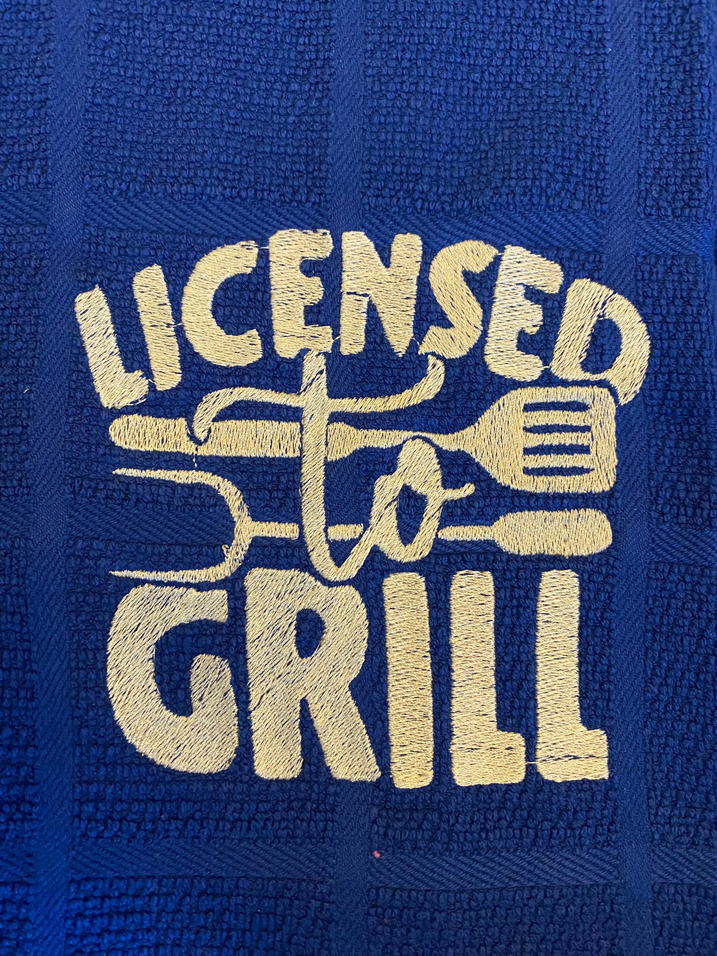 Licensed to Grill