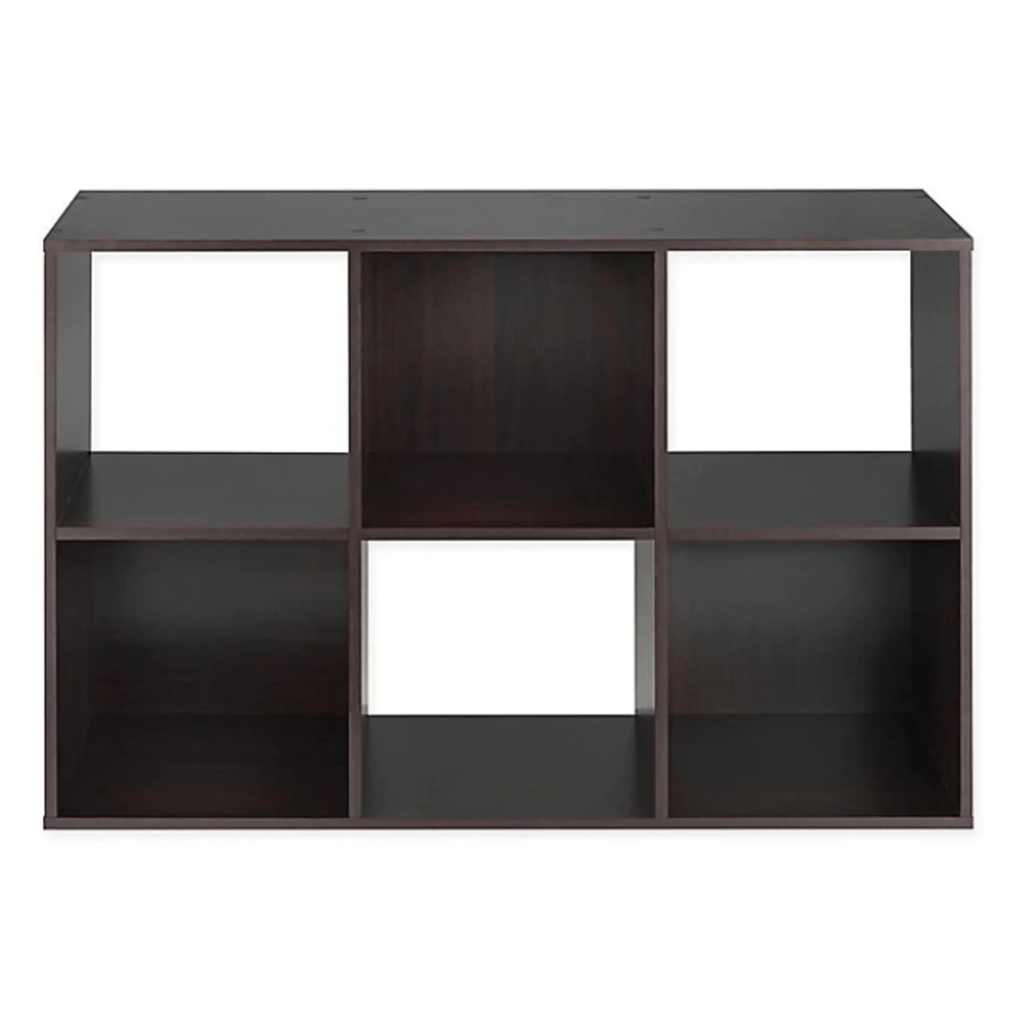 Like New/Unboxed- Relaxed Living 6-Cube Organizer (Espresso)