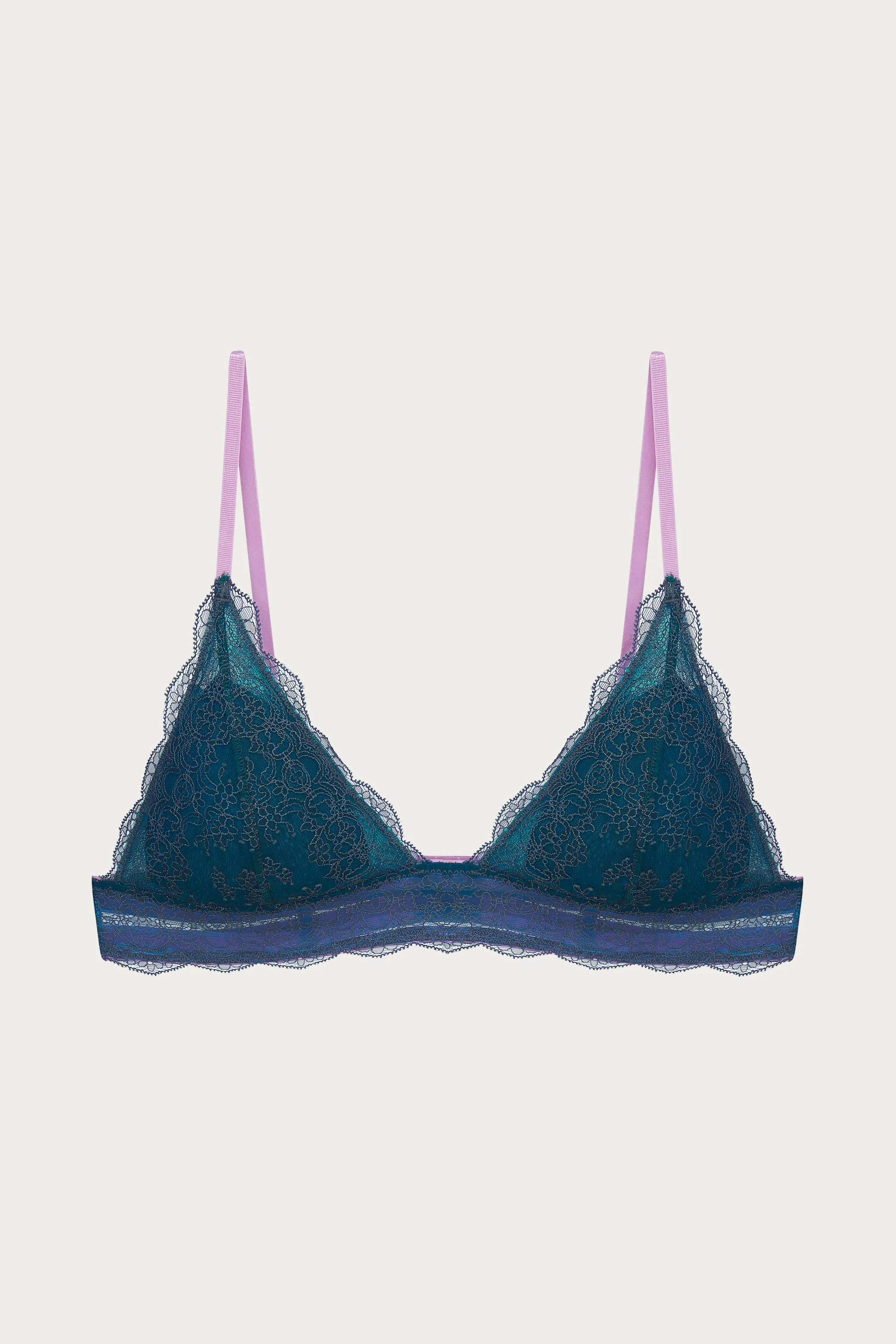 LILA LACE PADDED BRALETTE