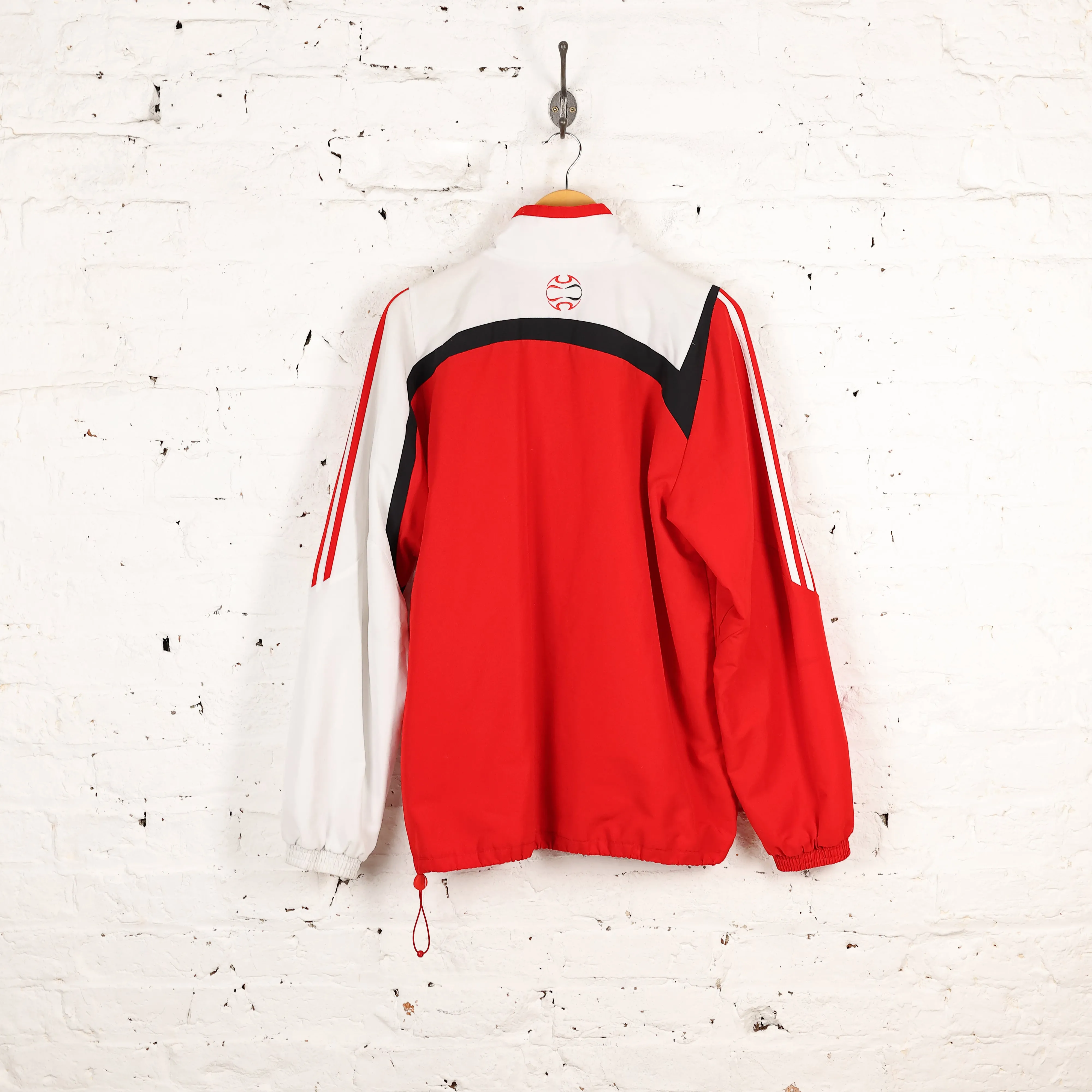 Liverpool 2009 Adidas Tracksuit Top Jacket - Red - L