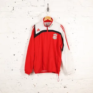 Liverpool 2009 Adidas Tracksuit Top Jacket - Red - L