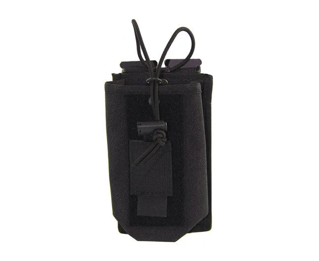 LOC-STICK PADDED UNIVERSAL RADIO CASE, BLACK