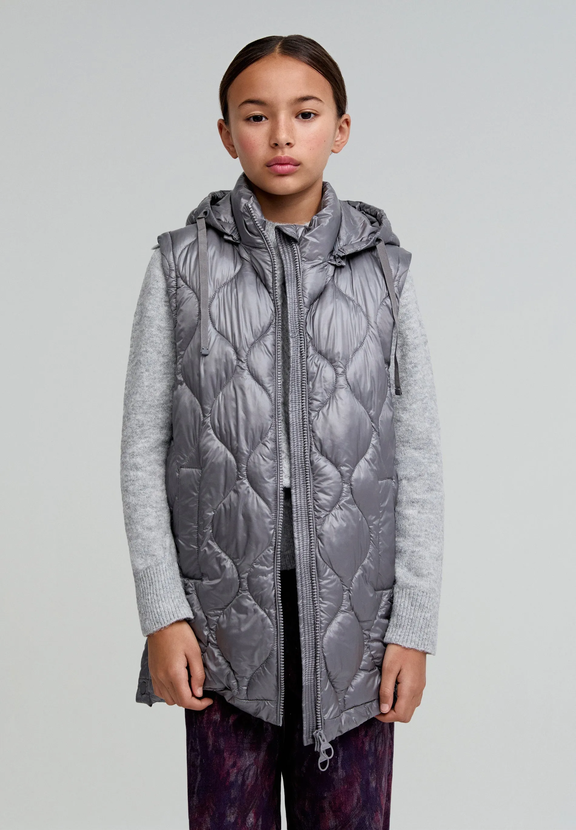 LONG PADDED COAT GIRLS