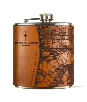 Los Angeles Map Flask