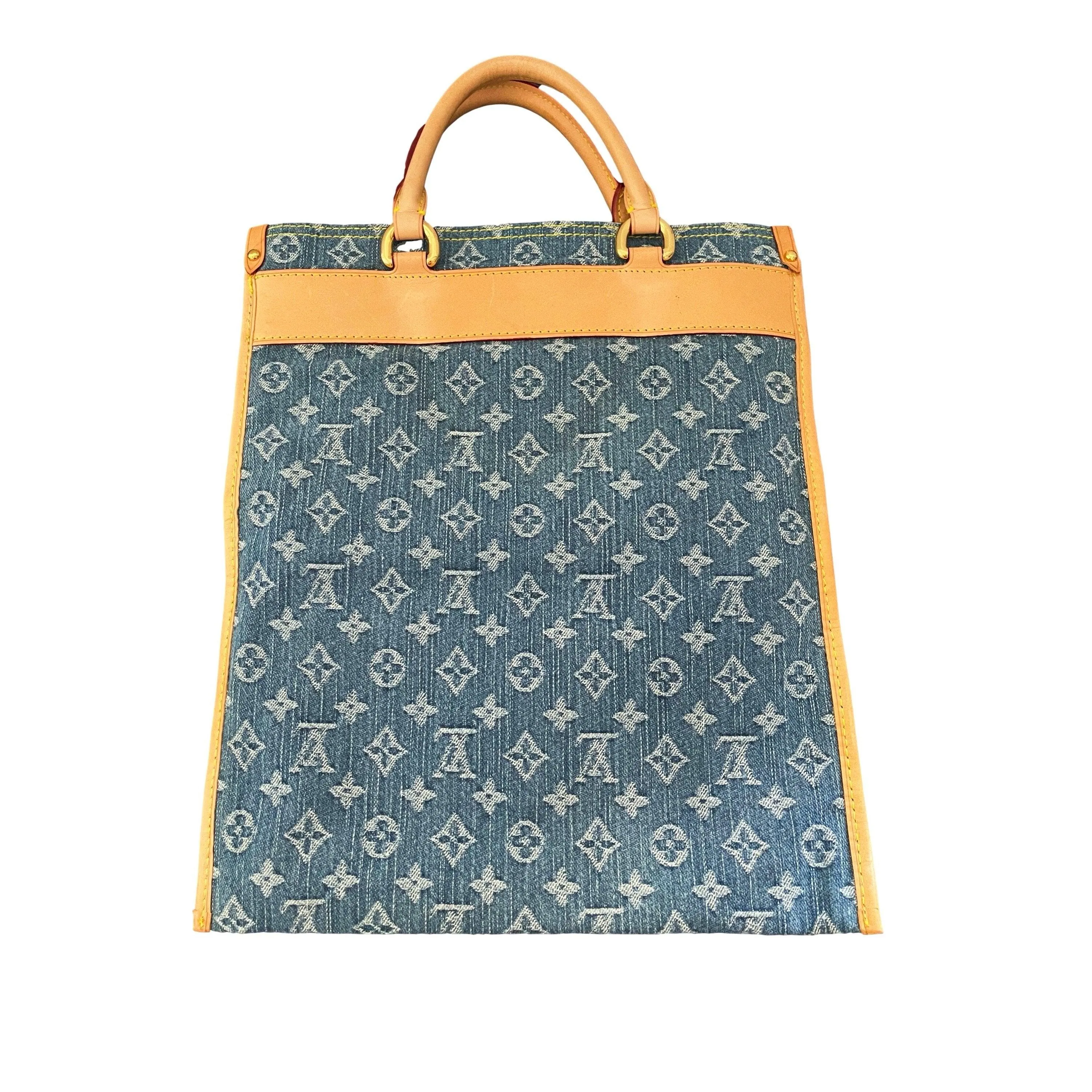 Louis Vuitton Denim Monogram Tote