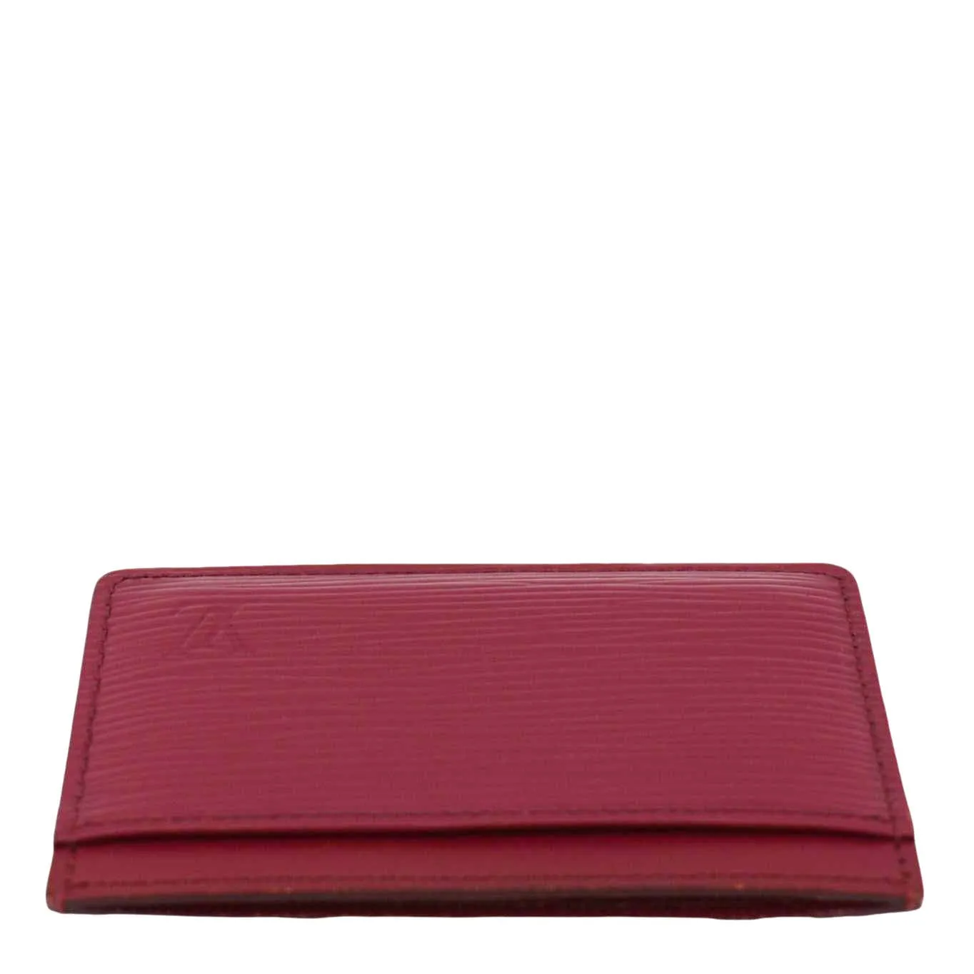 LOUIS VUITTON Epi Leather Card Holder Fuchsia