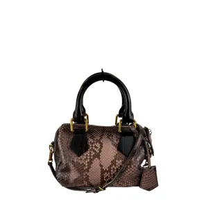 Louis Vuitton Limited Edition Devoile Python Speedy Bandoulière 20