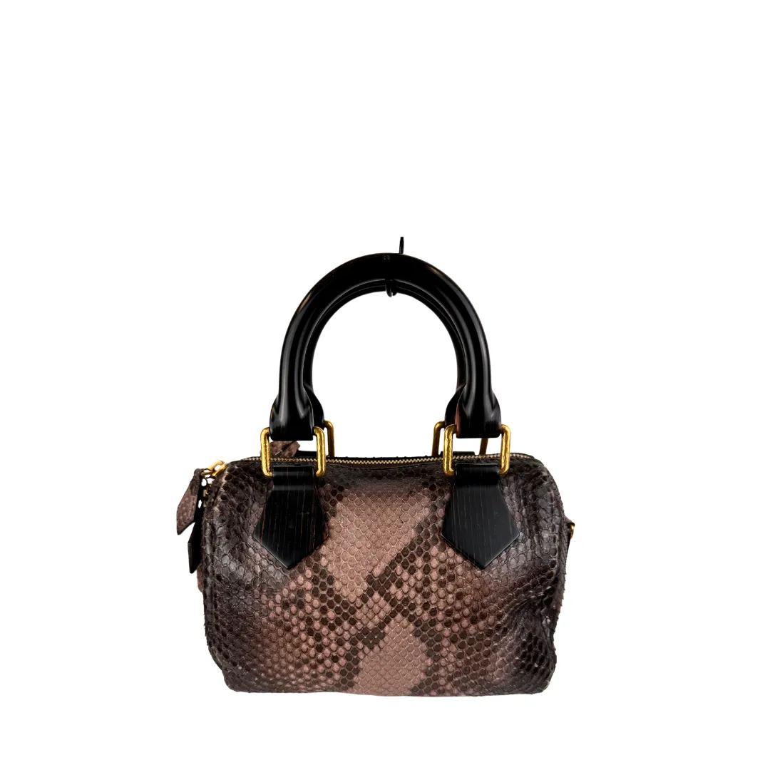 Louis Vuitton Limited Edition Devoile Python Speedy Bandoulière 20
