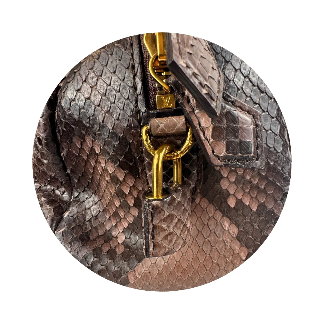 Louis Vuitton Limited Edition Devoile Python Speedy Bandoulière 20