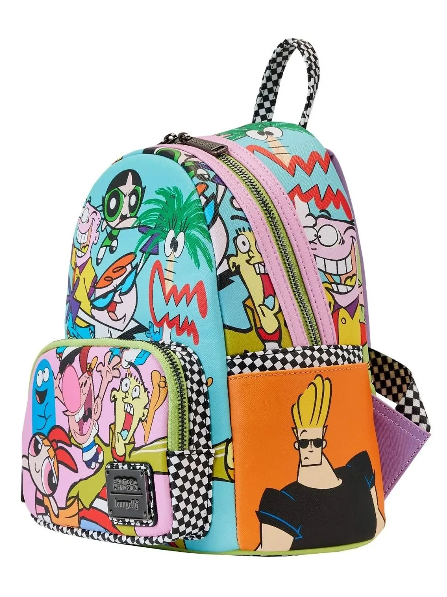 Loungefly x Cartoon Network Retro Collage Mini Backpack Powerpuff Girls Dexter's