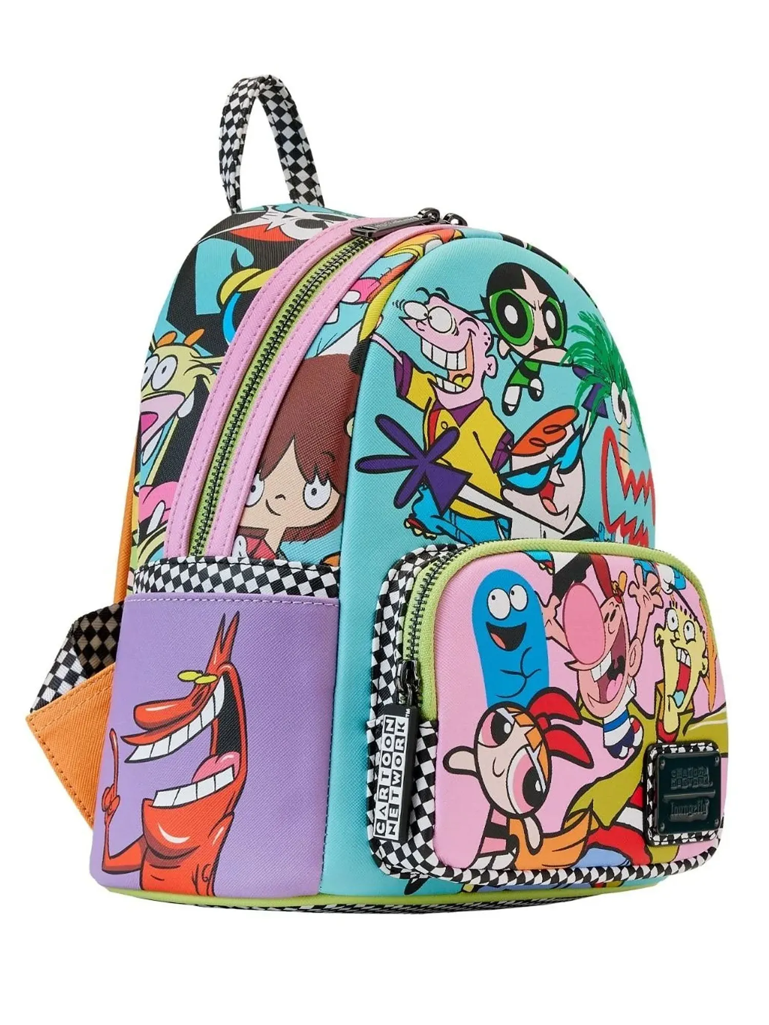 Loungefly x Cartoon Network Retro Collage Mini Backpack Powerpuff Girls Dexter's