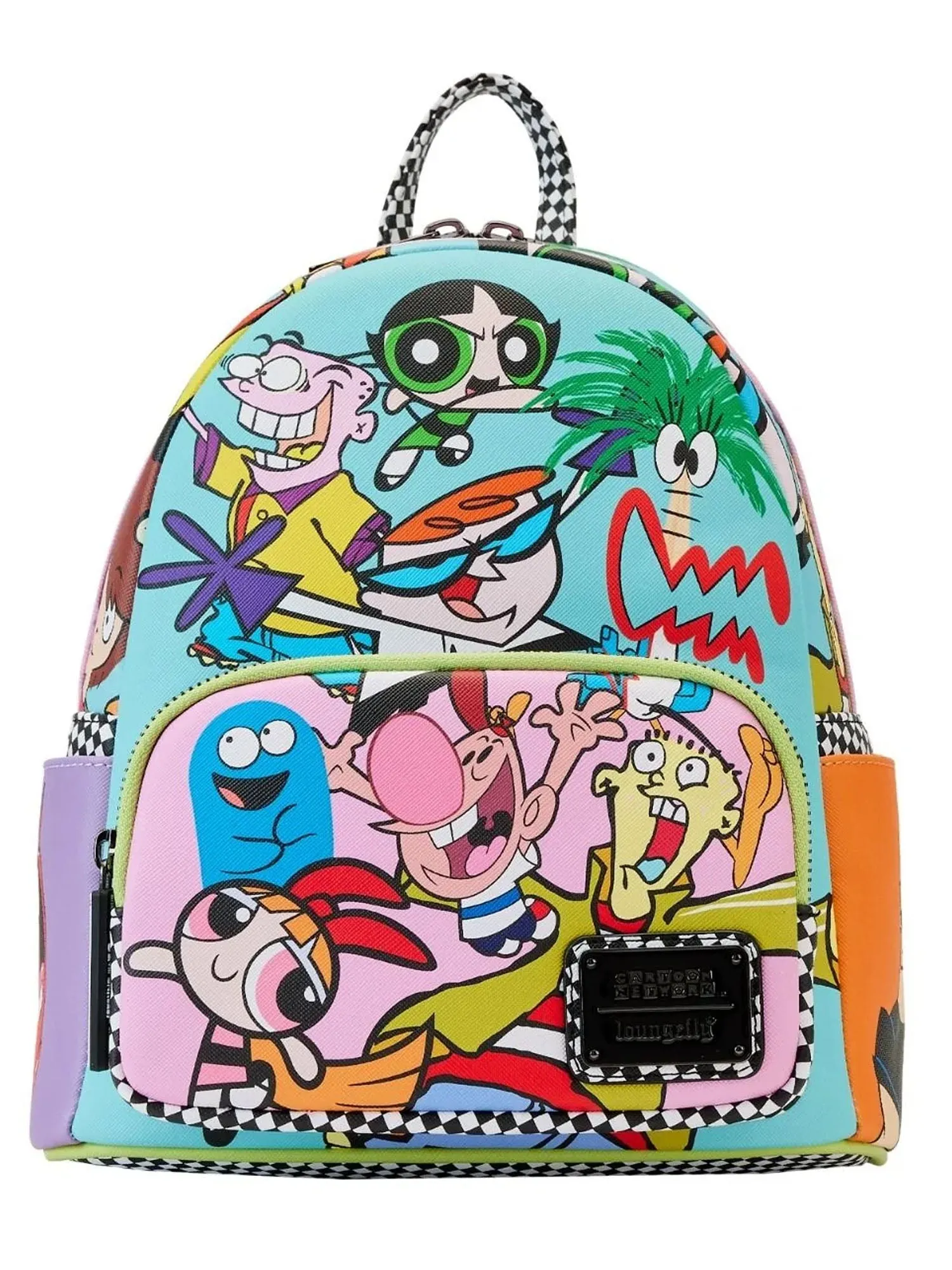 Loungefly x Cartoon Network Retro Collage Mini Backpack Powerpuff Girls Dexter's