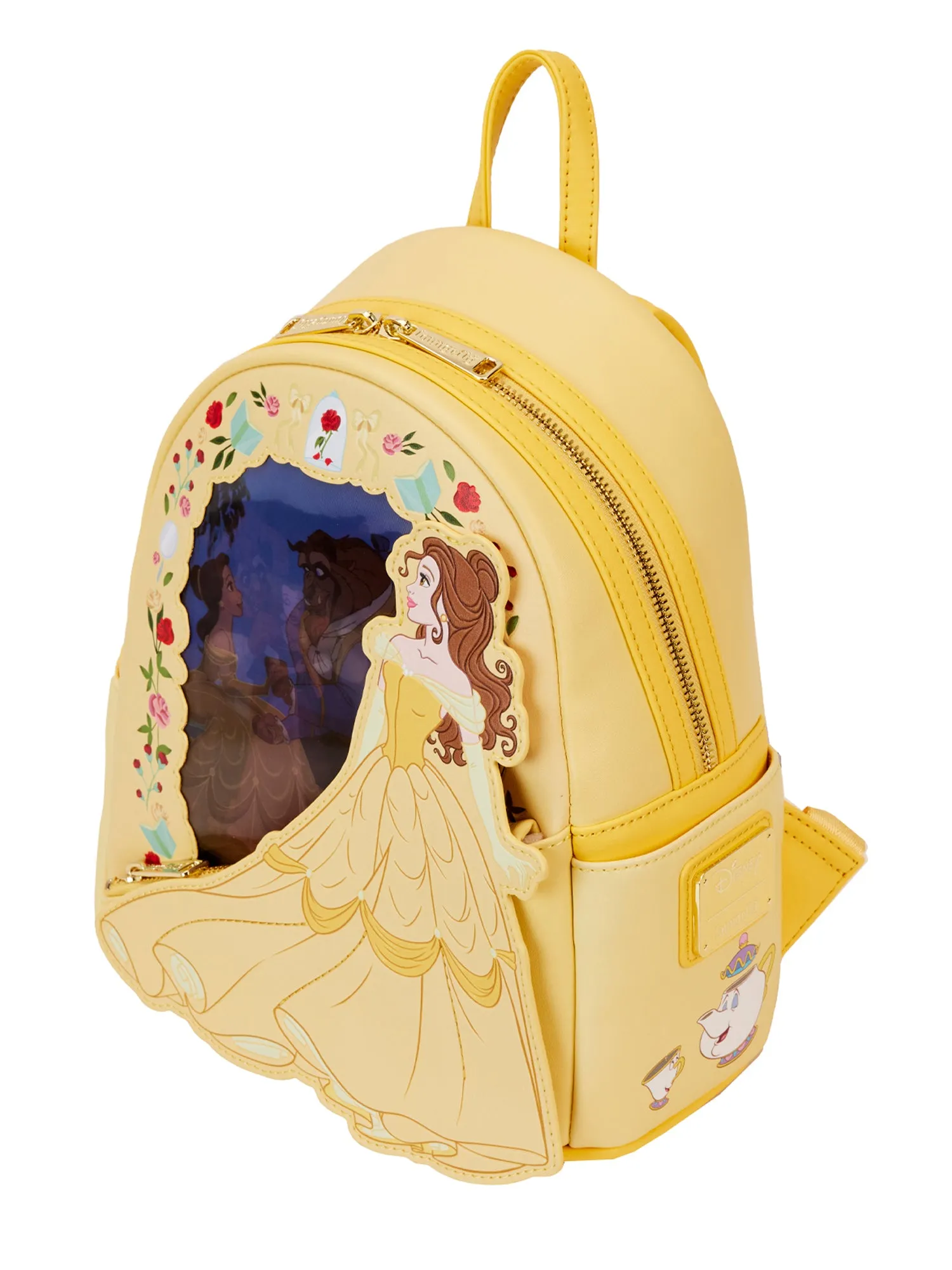 Loungefly x Disney Beauty and the Beast Belle Lenticular Backpack