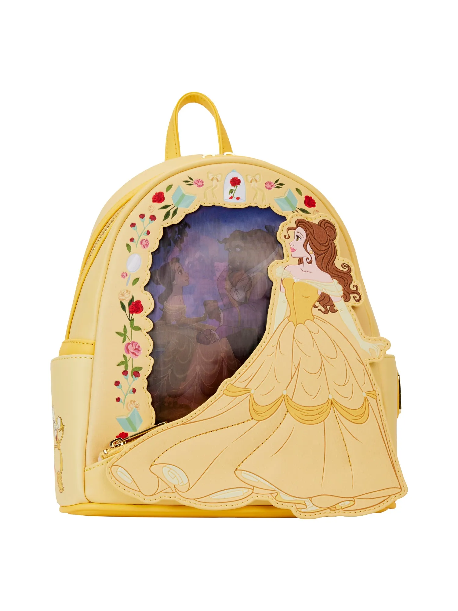 Loungefly x Disney Beauty and the Beast Belle Lenticular Backpack