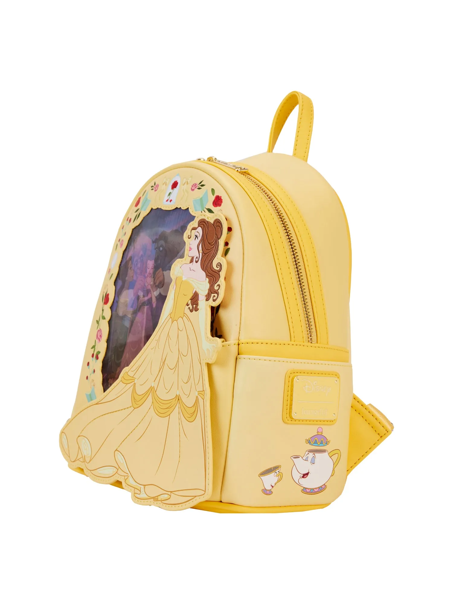 Loungefly x Disney Beauty and the Beast Belle Lenticular Backpack