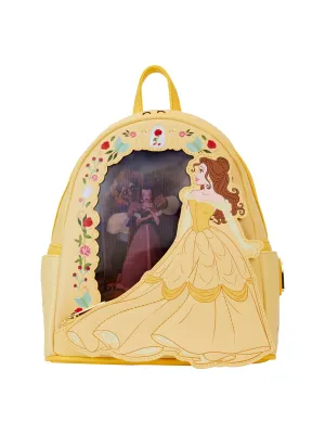 Loungefly x Disney Beauty and the Beast Belle Lenticular Backpack