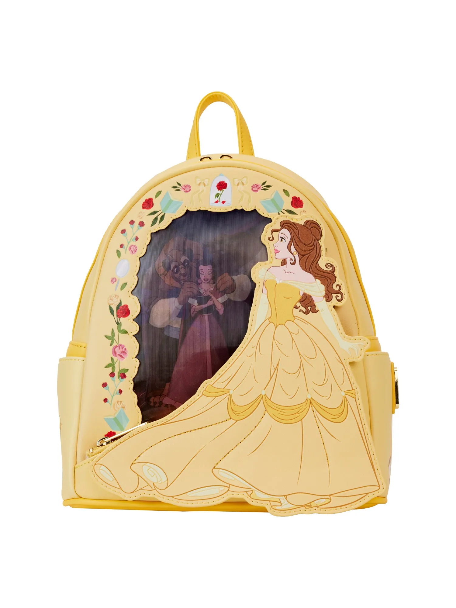 Loungefly x Disney Beauty and the Beast Belle Lenticular Backpack