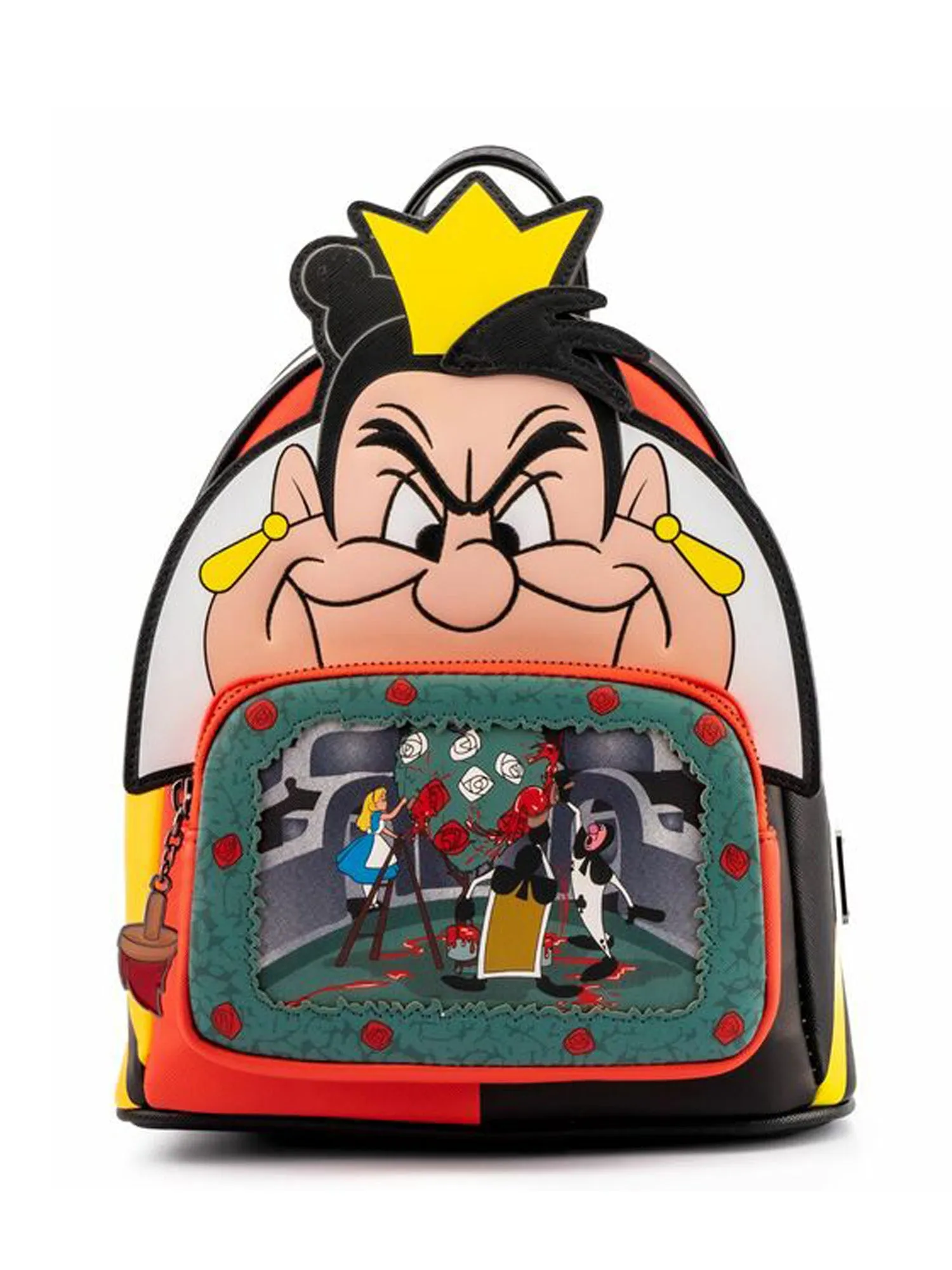 Loungefly x Disney Queen of Hearts Mini Backpack & Wallet Alice In Wonderland