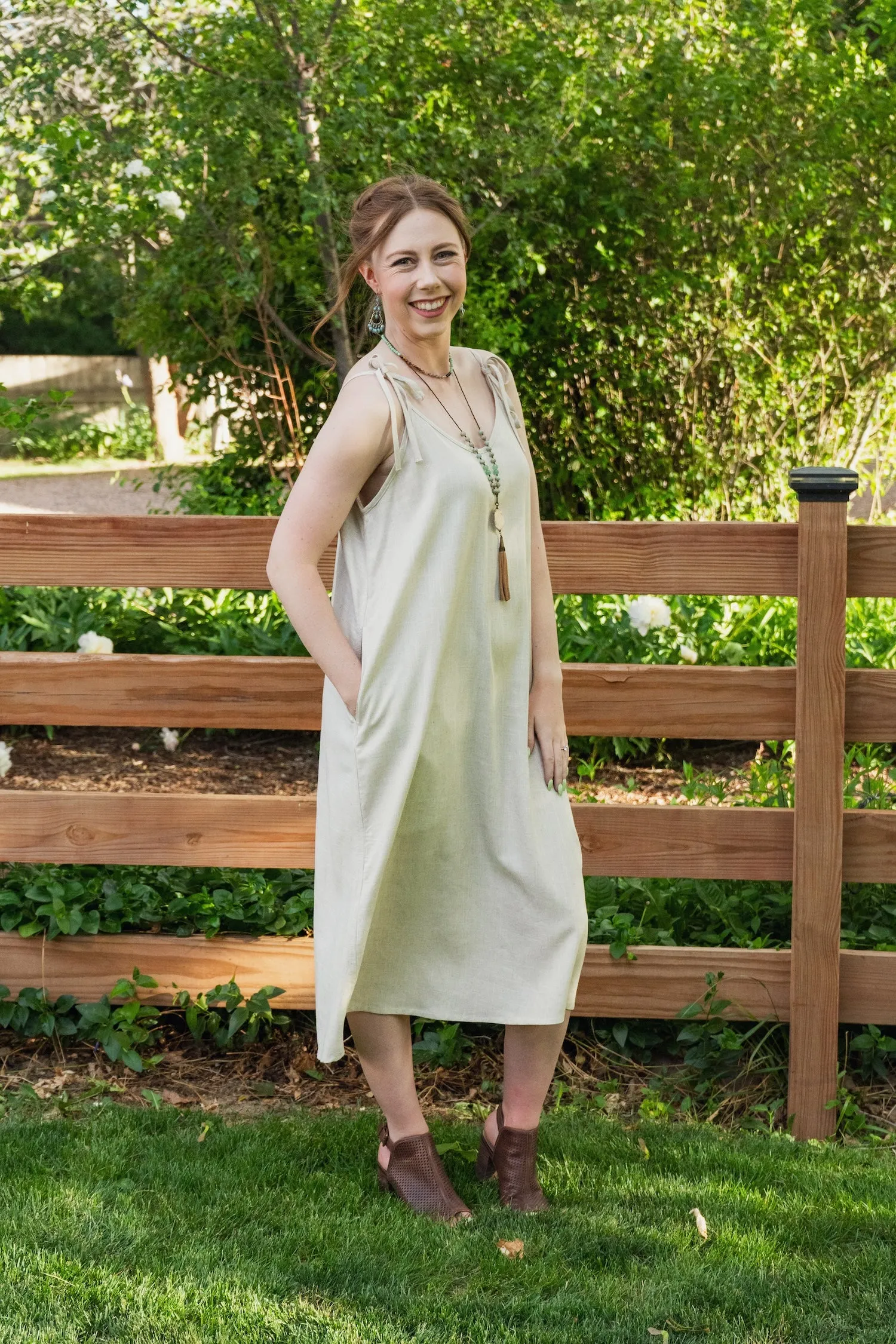 Lucy Linen Dress