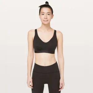 Lululemon Up For It Bra in Black Size 34C