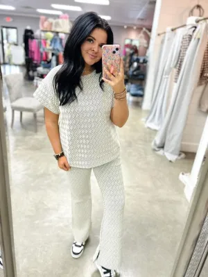 Luxe Comfort Textured Pants