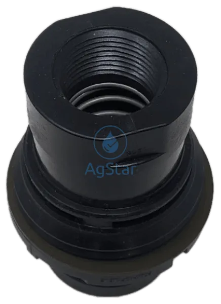 Male Dry Poppet Adapter 1" Female Modified Buttress Threads