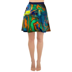 Mandarinfish Skater Skirt