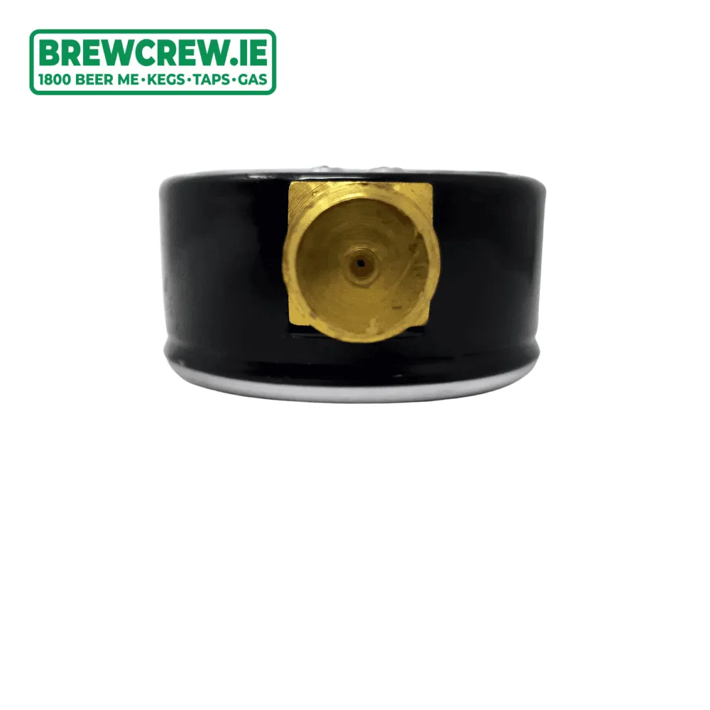 Manometer-CO2/N2 working pressure 0-6.2 bar
