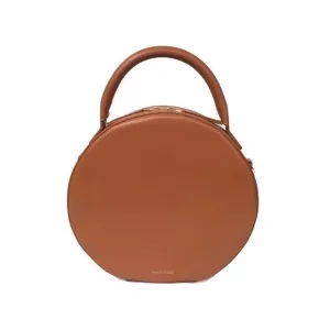 MANSURSTUDIOS women genuine leather Circle bag