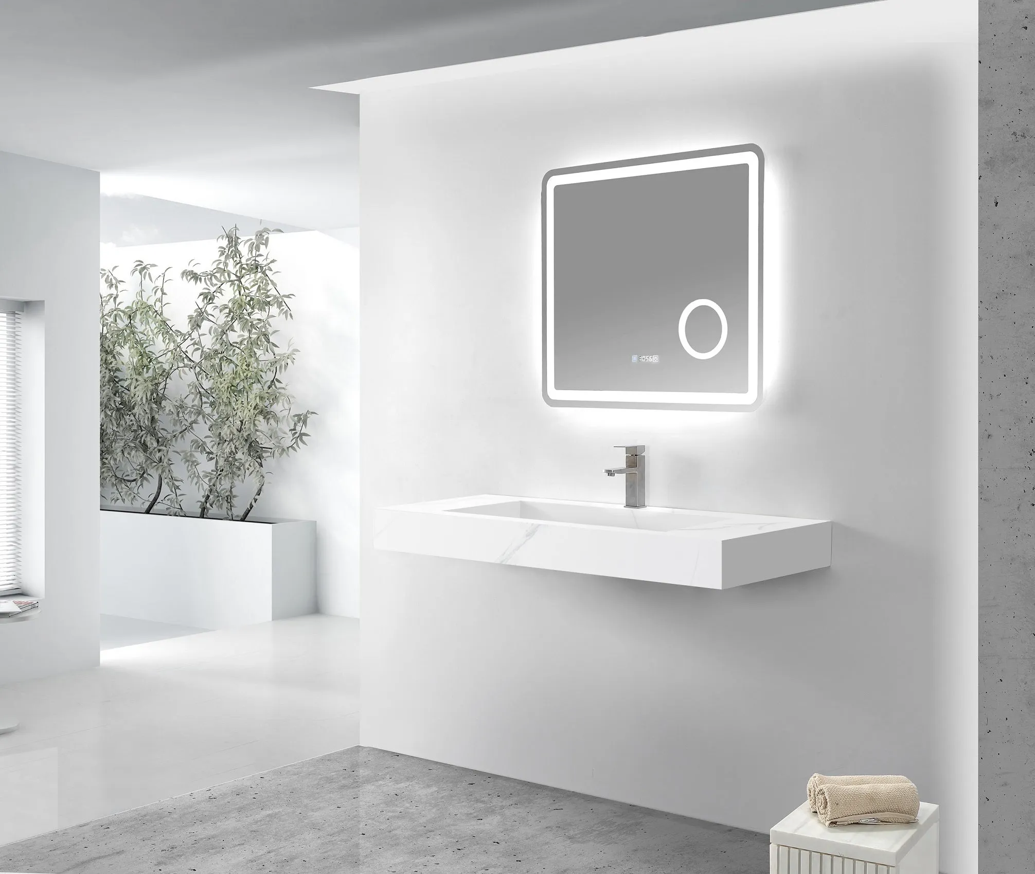 Marble Ramp Basin 1200mm - BUVS1200