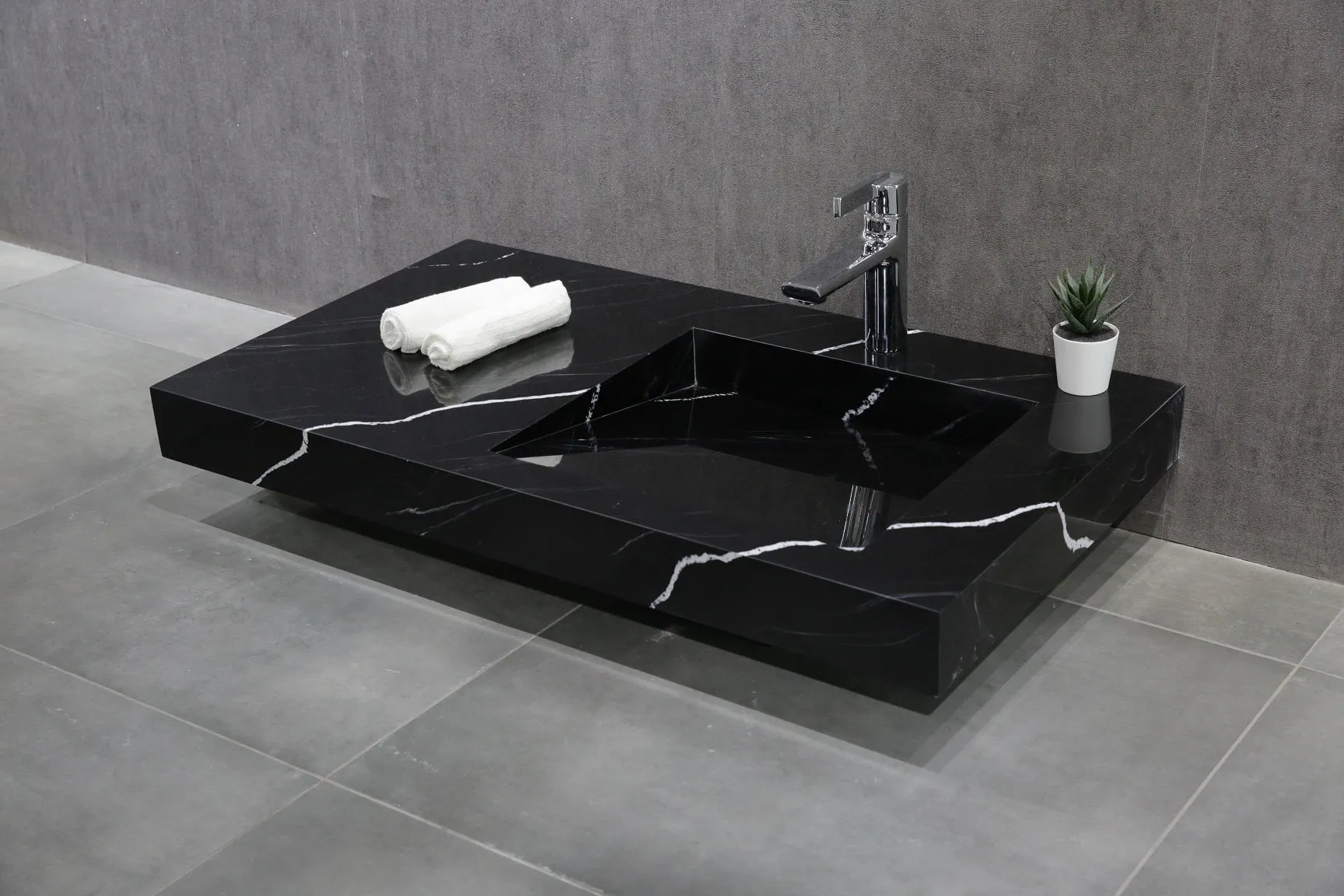 Marble Ramp Basin 1200mm - BUVS1200