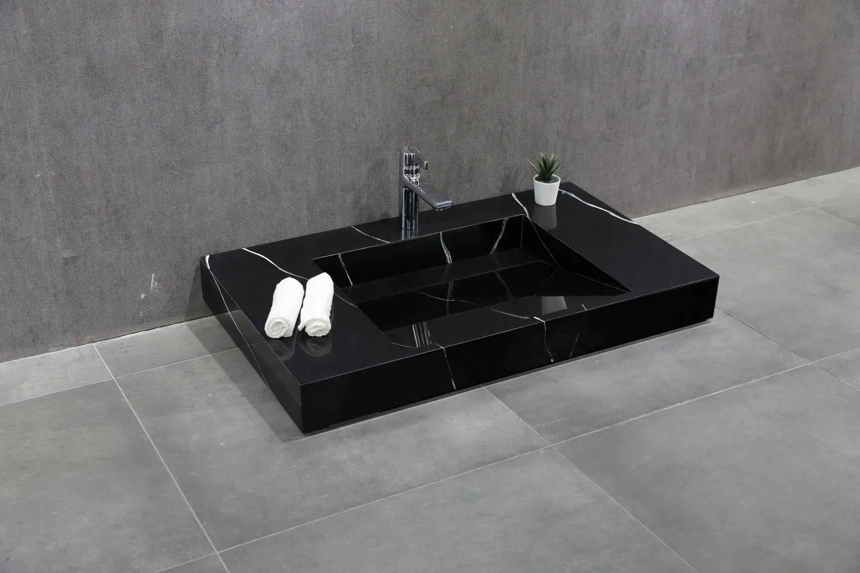 Marble Ramp Basin 1200mm - BUVS1200